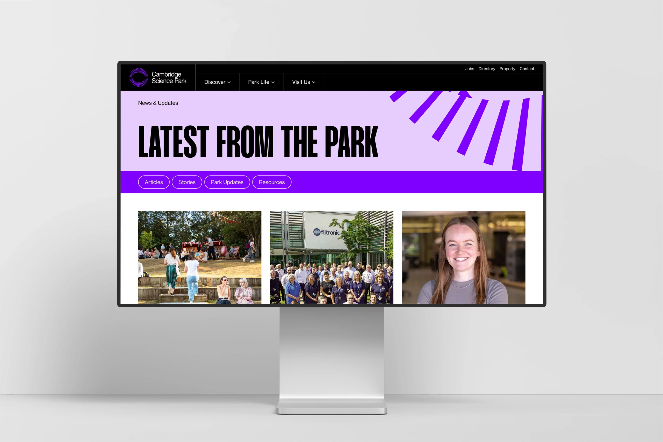 Cambridge Science Park Website Case Study 11