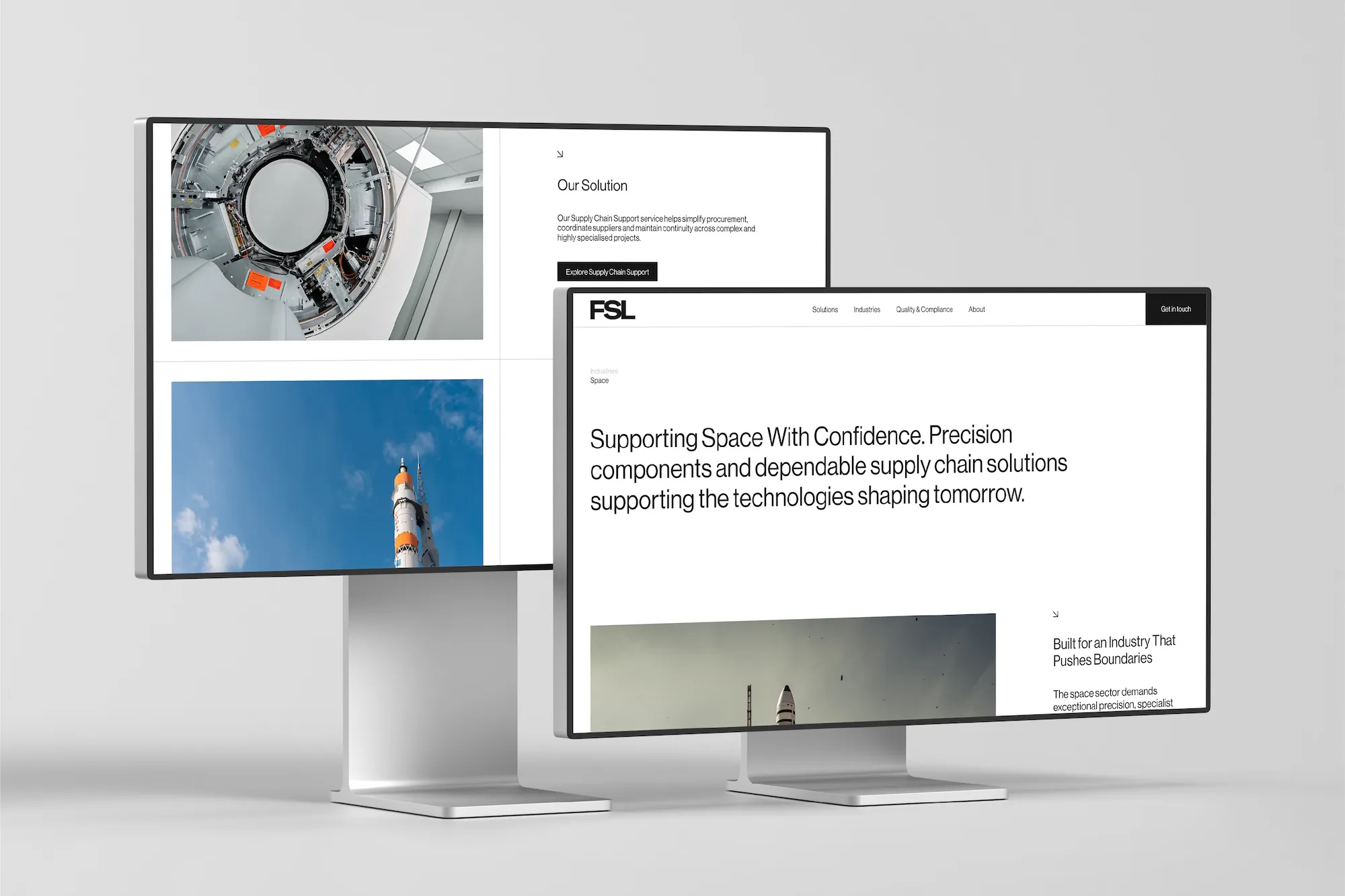 FSL Aerospace Brand Agency Case Study Hertfordshire 105